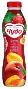 Йогурт питьевой Чудо Персик-абрикос 1.9%, 680г