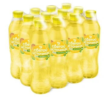 Напиток соковый Святой Источник Цитрус газированный, 500мл