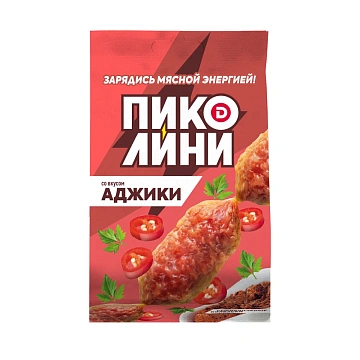 Колбаски Дымов Пиколини Аджика сырокопченые, 50г