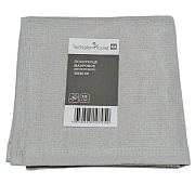 Tarrington House Полотенце серое велюр 320 г/м2, 30 х 30см