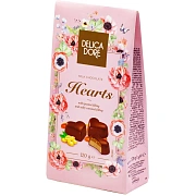 Конфеты Baron Delicadore в молочном шоколаде с арахисом и соленой карамелью, 120г