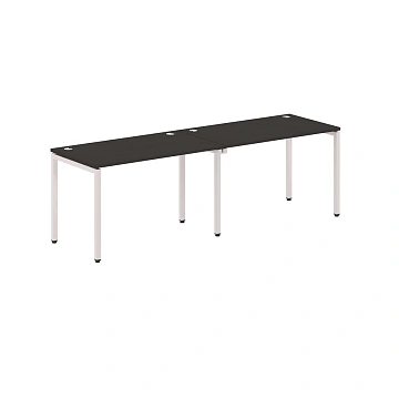 Стол 2-х местный XWST 2470 Дуб Юкон Модерн/Алюминий 2400х700х750 XTEN-S