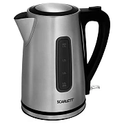 Чайник SCARLETT SC-EK21S13, 1,7 л, 2200 Вт, закрытый нагревательный элемент, стальной