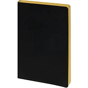 Ежедневник недатированный А5 MEGAPOLIS NEBRASKA FLEX черн/зол.обр 3-692/02