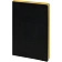 Ежедневник недатированный А5 MEGAPOLIS NEBRASKA FLEX черн/зол.обр 3-692/02