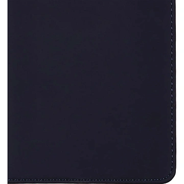 Ежедневник недатированный A6+, 136л, VELVET темно-синий navy 3-495/16