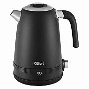 Чайник KITFORT КТ-6121-1, 1,7 л, 2200 Вт, закрытый нагревательный элемент, LED-дисплей, ТЕРМОРЕГУЛЯТ