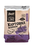 Чипсы Bruto чеснок и травы, 120г
