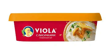 Сыр плавленый Viola лисички 50%, 200г