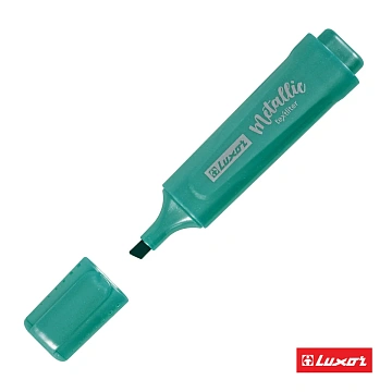 Текстовыделитель Luxor 'Textliter Metallic' зеленый, 1-5мм.