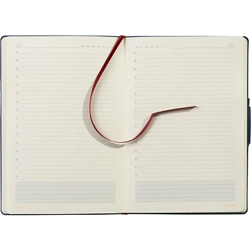 Ежедневник недатированный А5, Primavera синий, 136л. 3-536/01