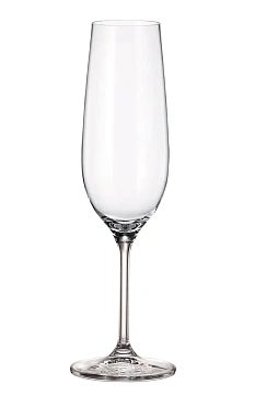 Бокал для шампанского Crystal Bohemia Crex, 270мл