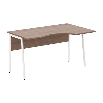 Стол прямой СА-2P(R) Ясень Шимо/Белый 1400х900х755 IMAGO PLUS