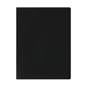 Папка с 30 вкладышами СТАММ А4, 17мм, 500мкм, пластик, черная