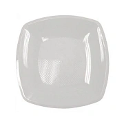 Тарелка одноразовая Horeca белая, 18х18см, 6шт/уп