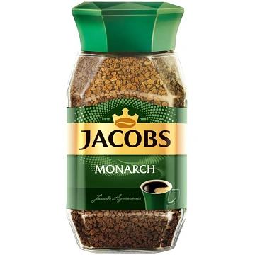 Кофе растворимый MONARCH 'Original' 95 г, стеклянная банка, сублимированный, 8051325