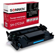 Картридж лазерный SONNEN (SH-CF226X) для HP LJ Pro M402d/dn/n/M426dw/fdn/fdw, ВЫСШЕЕ КАЧЕСТВО, ресурс 9000 стр., 362437