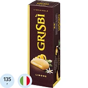 Печенье песочное GRISBI 'Limone' с лимонным кремом 135 г, ИТАЛИЯ, 21202