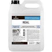 Средство моющее универсальное 5 л, PRO-BRITE REAL, щелочное, низкопенное, концентрат, 169-5
