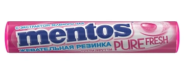 Жевательная резинка Mentos Ролл Тутти-Фрутти, 16г