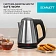 Чайник SCARLETT SC-EK21S25, 1,5 л, 1350 Вт, закрытый нагревательный элемент, сталь