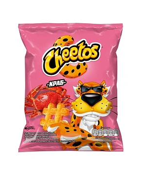 Снеки кукурузные Cheetos Краб, 50г