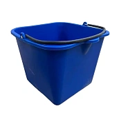 Ведро Eco-Force 20л, пластик, синее, 25MK/2