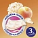 Туалетная бумага Zewa Deluxe персик, оранжевая, 3 слоя, 8 рулонов, 150 листов, 21м