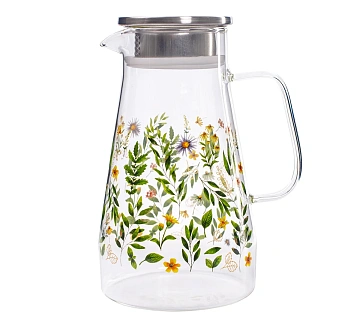 Кувшин Glasserie Meadow с крышкой, 1.4л