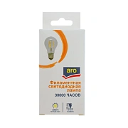 aro Лампа светодиодная филаментная E27 3000K Led 7Вт груша