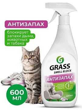 Освежитель воздуха Grass Smell Block против запаха 600мл 802004