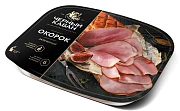 Окорок Черный кабан Запеченный нарезка, 170г