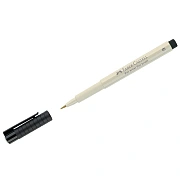 Ручка капиллярная Faber-Castell 'Pitt Artist Pen Brush' цвет 270 теплый серый I, пишущий узел 'кисть