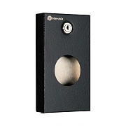 Диспенсер для гигиенических пакетов Merida Stella R GSC002.R, черный, металлический