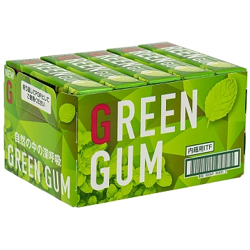 Жевательная резинка Lotte Green, 26г