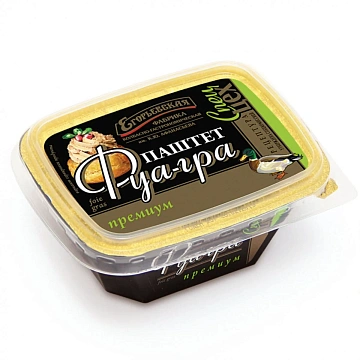 Паштет Егорьевская фабрика фуа-гра жареный премиум, 150г