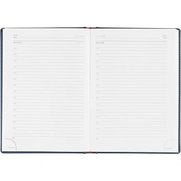 Ежедневник недатированный А5 LEADER (СИНИЙ) 3-129/01