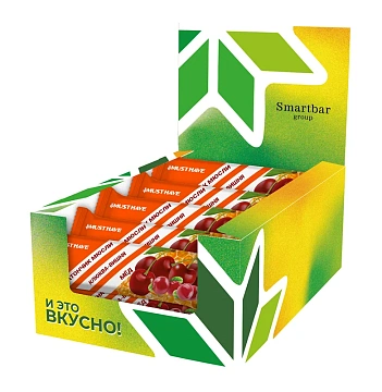 Батончик-мюсли Must Have с клюквой вишней и медом, 25г