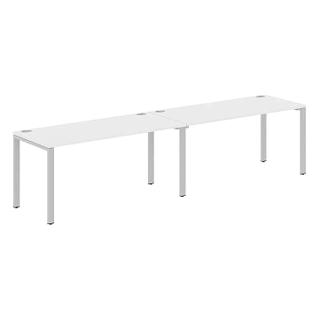 Стол 2-х местный XS6WST 3270 Белый/Серый 3200х700х750 XTEN-S60