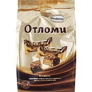 Конфеты вафельные АККОНД 'Отломи' с молочной карамелью, 360 г