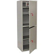 Шкаф металлический для документов BRABIX 'KBS-023Т', 1253х420х350 мм, 27,5 кг, 2 отделения, сварной, 291155