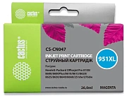 Картридж струйный Cactus CS-CN047 №951XL, 26мл, пурпурный