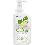 Средство для мытья посуды, овощей, фруктов эко-пенка 550 мл, CRISPI by GRASS 'Груша и базилик', 14254, 125455