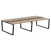 Конференц стол EVCT 3116 Дуб Денвер светлый/Черный 3126х1606х750 EDIS