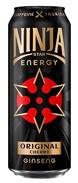 Энергетический напиток Ninja Star Original Cherry, 450мл