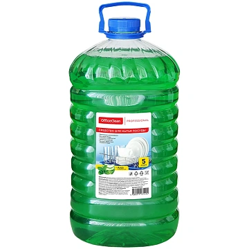 Средство для мытья посуды OfficeClean Professional 'Алоэ и зеленый чай', ПЭТ, 5л