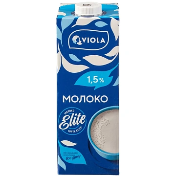 Молоко Viola UHT 1,5%, 1кг