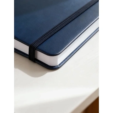 Ежедневник недатированный , темно-синий, А5, 140x200мм, 136 л. ATTACHE