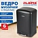 Ведро мусорное с педалью 6 л, крышка с доводчиком, черное матовое, металл, LAIMA ULTRA, 701564