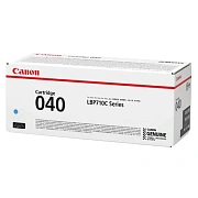 Картридж лазерный CANON (040С) i-SENSYS LBP710Cx/LBP712Cx, оригинальный, голубой, ресурс 5400 страниц, 0458C001
